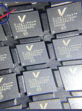 VSC8221XHH 以太网交换机 TFBGA100封装 收发器 1/1 千兆位以太网