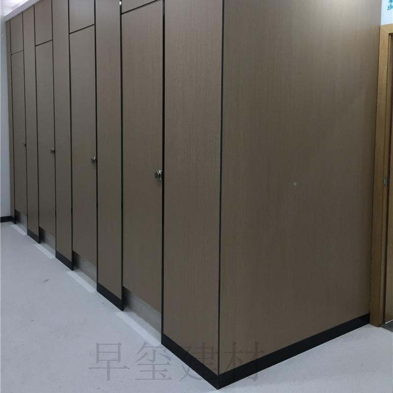 木纹色宇西抗倍特墙防火板隔断断商场生间小便池卫隔板厕所30门隔