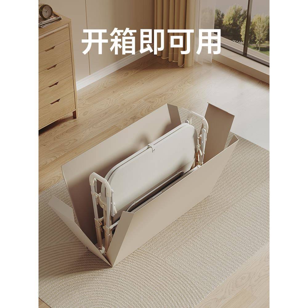 贝啦迪婴儿电摇篮可床动拼大床免安装折叠便携式YRM摇接椅睡篮摇