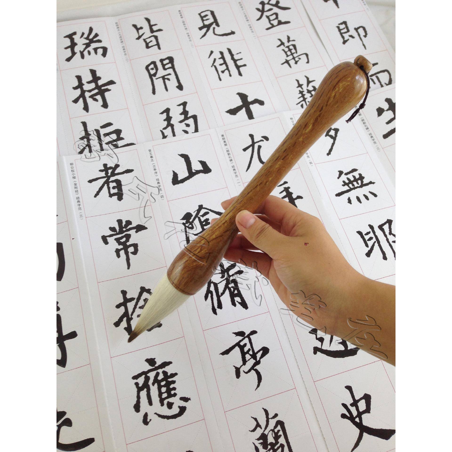 大碗笔书楷书行毛笔大楷中楷楷毛兼毫笔大小斗笔书写对联隶写大字