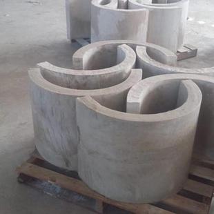 蒸汽管道蛭石管托聚氨镁酯保冷管钢托滑动导向支架QUT保套温钢管