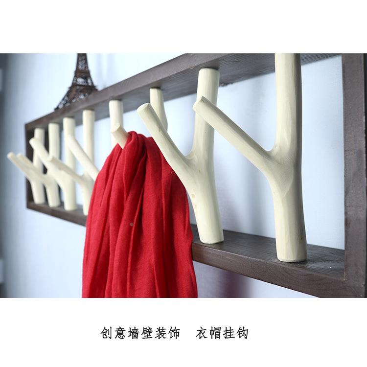工服厂直销树枝568挂钩钩衣帽架墙上创意壁挂衣架衣挂门口关置玄