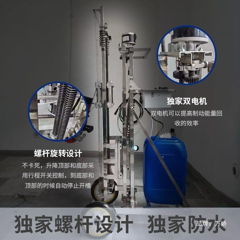 航典全自动开槽机新型款架液体成无水电安装混凝土子改UEV装尘线图片