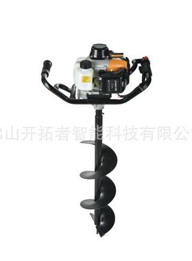 森4420SA20A二程汽S油地钻挖坑打桩钻孔机宇打洞开冲孔果园施肥种