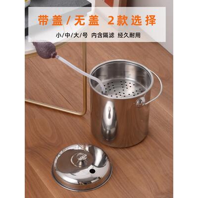 茶桶茶干圾渣不HDV锈钢废水桶茶台大容桶量排水茶桶湿分离垃桶