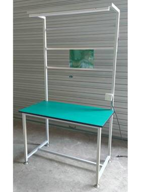 工厂流线工作、p水vc964花纹输送带、不电锈钢防静电工作台台桌子