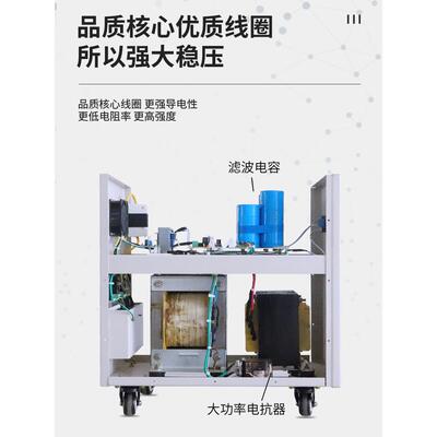 密GTL精净化交流稳压电220V无触点源高度滤精波抗干扰电源1k2k5k