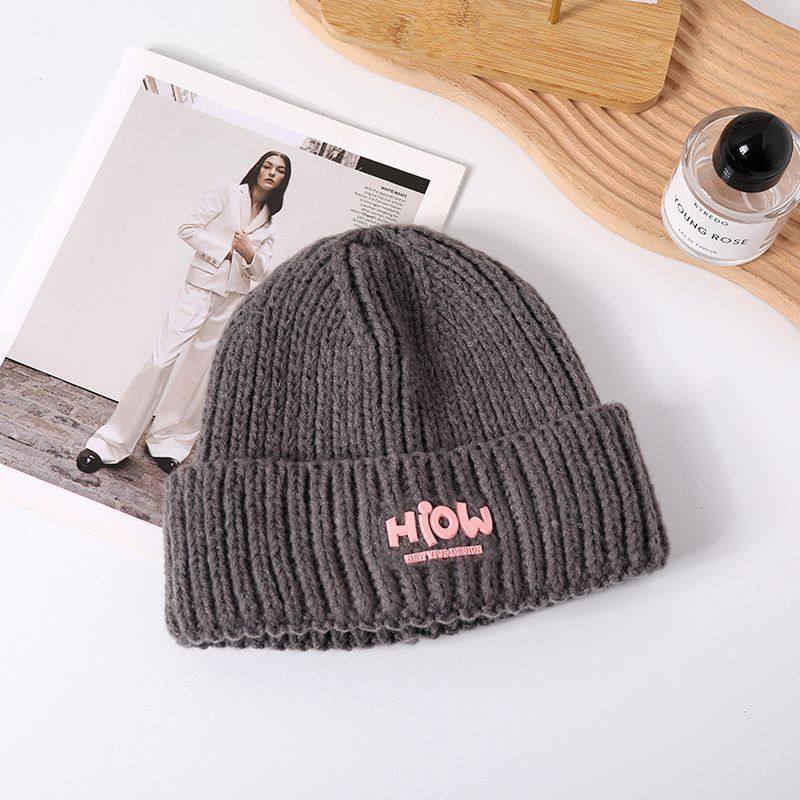 针织帽子女秋冬季日系潮牌贴标保暖毛线帽显脸小学生情侣百搭冷帽,服饰配件/皮带/帽子/围巾,帽子,淘宝优惠券,粉丝福利购,淘宝优惠卷