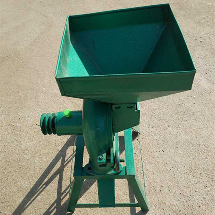 家用小型面粉机 立式荞麦粉碎制粉设备 齿盘式的玉米磨面机