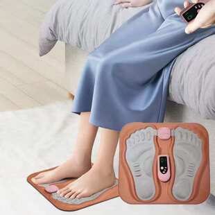 跨境智能EMS脉冲按摩仪足部理疗脚底按摩神器usb电3D足底按摩脚垫