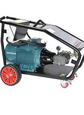 工业压清洗机AR泵头350KG500KG工厂喷砂除锈除漆水枪380V