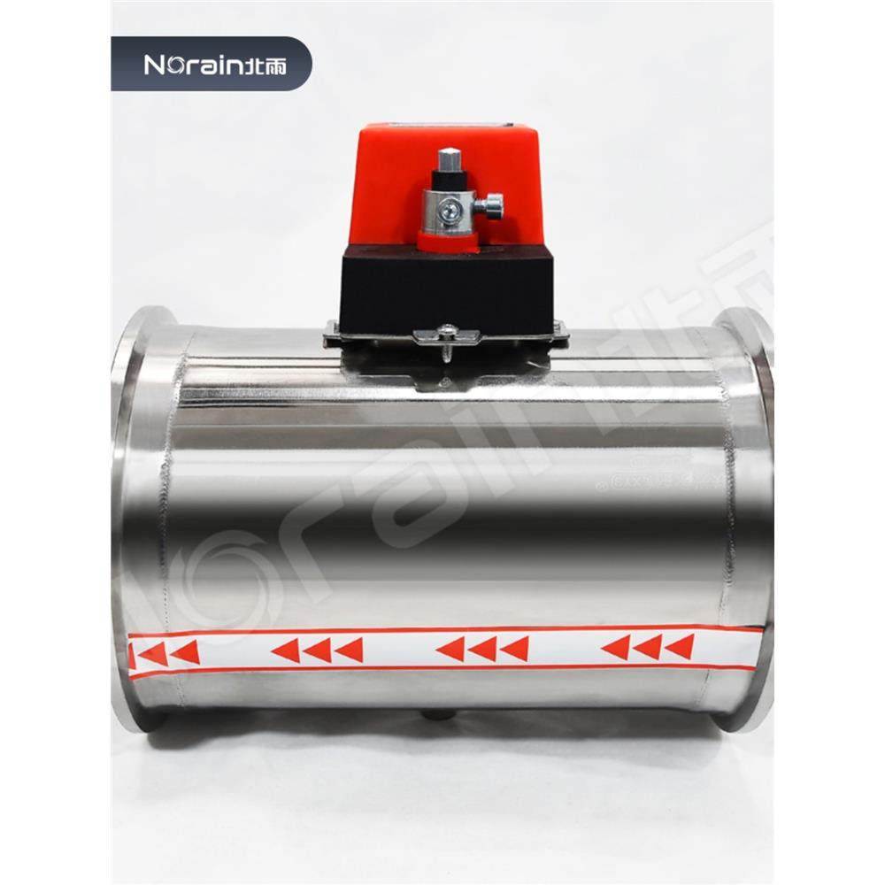 304不锈钢卡盘式电动风阀 快装接头焊接硅胶密闭风管蝶阀止逆14Nm,五金/工具,蝶阀,淘宝优惠券,粉丝福利购,淘宝优惠卷