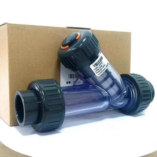 美标/日标塑料透明Y型过滤器加厚