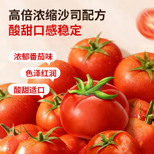 番茄沙司漉鼎记高倍浓缩番茄酱酸甜适口浓郁番茄味色泽红润调味酱