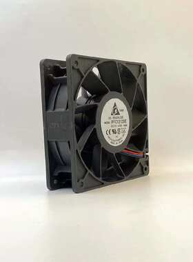 台达DeIta12038 12V 4.80A PFC1212DE服务器烧烤炉柴火炉暴力风扇