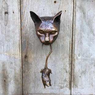 潮流装饰简约CAT AND MOUSE WALL HANGINGS猫和老鼠壁挂 树脂挂件