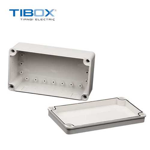 TIBOX 小型塑料盒 工厂配电箱IP66户外防水螺栓型塑料接线盒