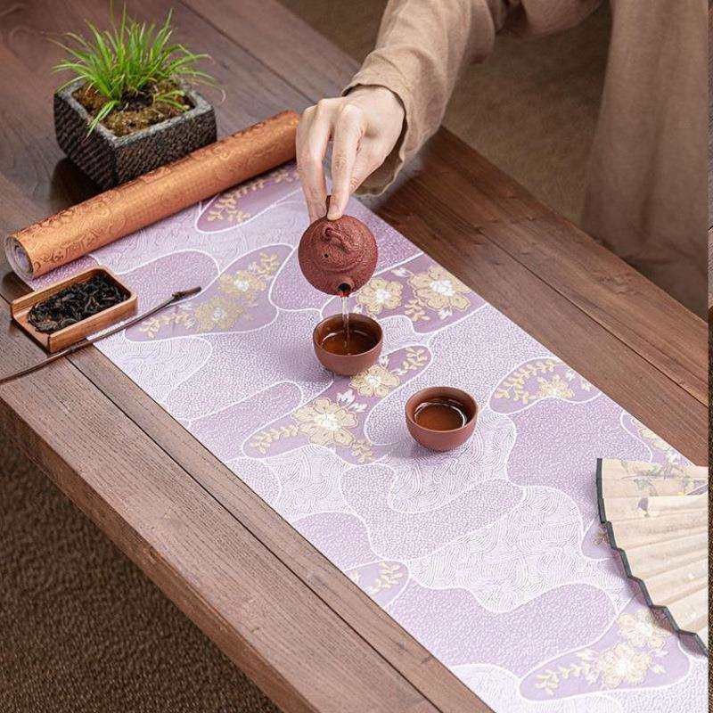 新中式织锦彩云防水桌旗家用高端茶室茶桌长款茶席桌垫厂家,玩具/童车/益智/积木/模型,毛绒/玩偶/公仔/布艺类玩具,淘宝优惠券,粉丝福利购,淘宝优惠卷