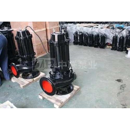 中联 wq污水泵3千瓦7.5kw380v潜水排污泵无堵塞自动搅匀泥浆泵