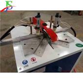 铝门切割设备 门窗相框四角切割机 广告灯牌十字绣裱框切角设备