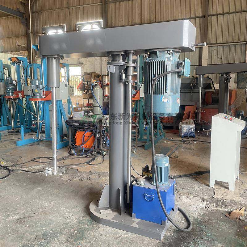 咨询优惠硅酮密封胶搅拌机 油压升降分散机 无级变速美缝剂混料机