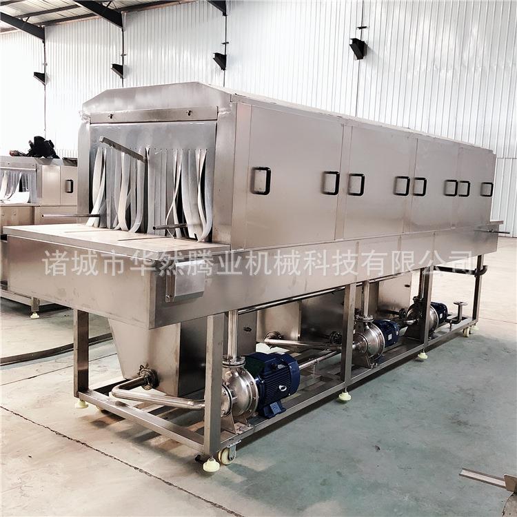 食品周转筐清洗设备 专业制造 大型洗筐机品质保证鸡柳洗筐子设备