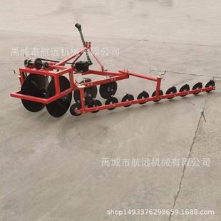 圆盘打埂机 带齿轮箱传动 展开4米宽 蔬菜小麦地平地起垄机