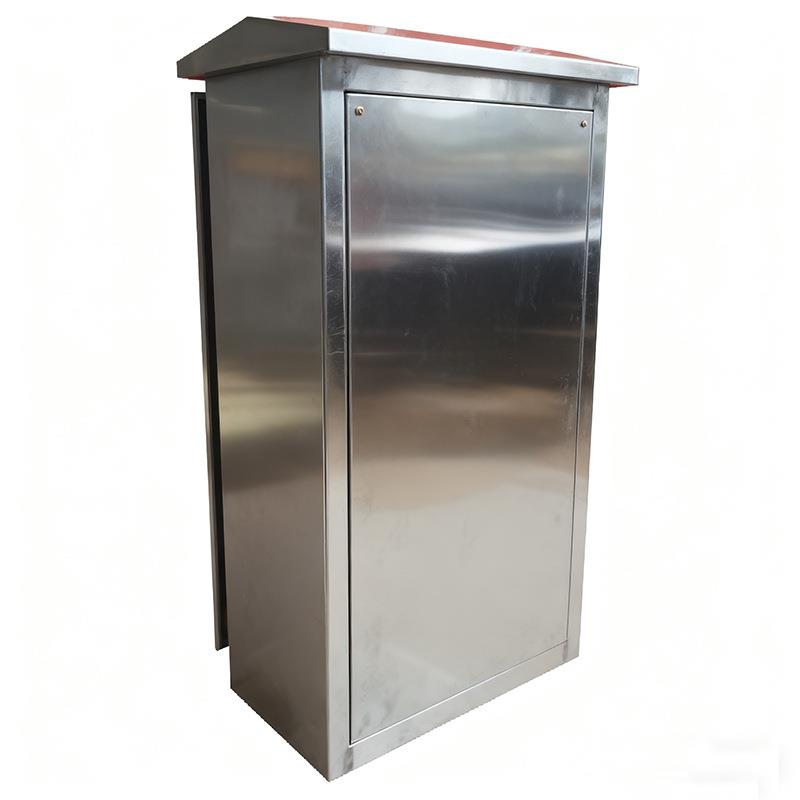 不锈钢动力配电柜 防尘防水IP55 户外防雨电力控制柜户外落地式