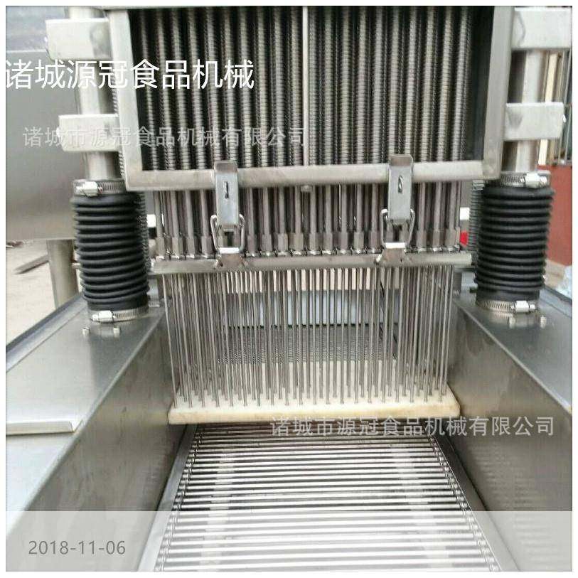 全自动盐水注射机腊肉猪肉腌渍料注射机不锈钢鸡鸭肉盐水注射设备