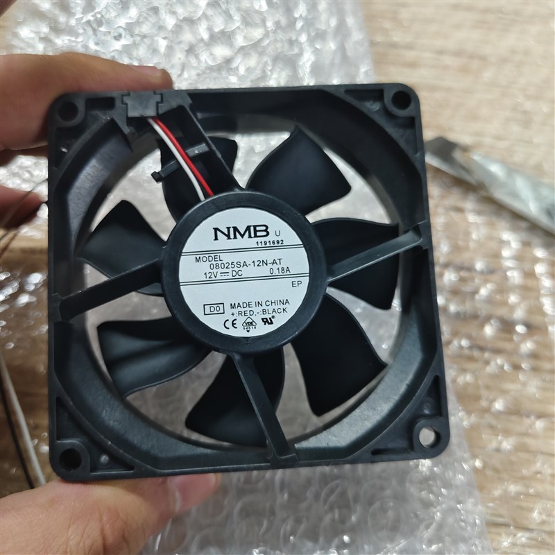NMB 08025SA-12N-AT DC12V0.18A 08025SA-12P-AL日本NMB 进口风扇