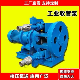 工业软管泵耐腐蚀粘稠液体食品输送泵多功能挤压式化学液体蠕动泵