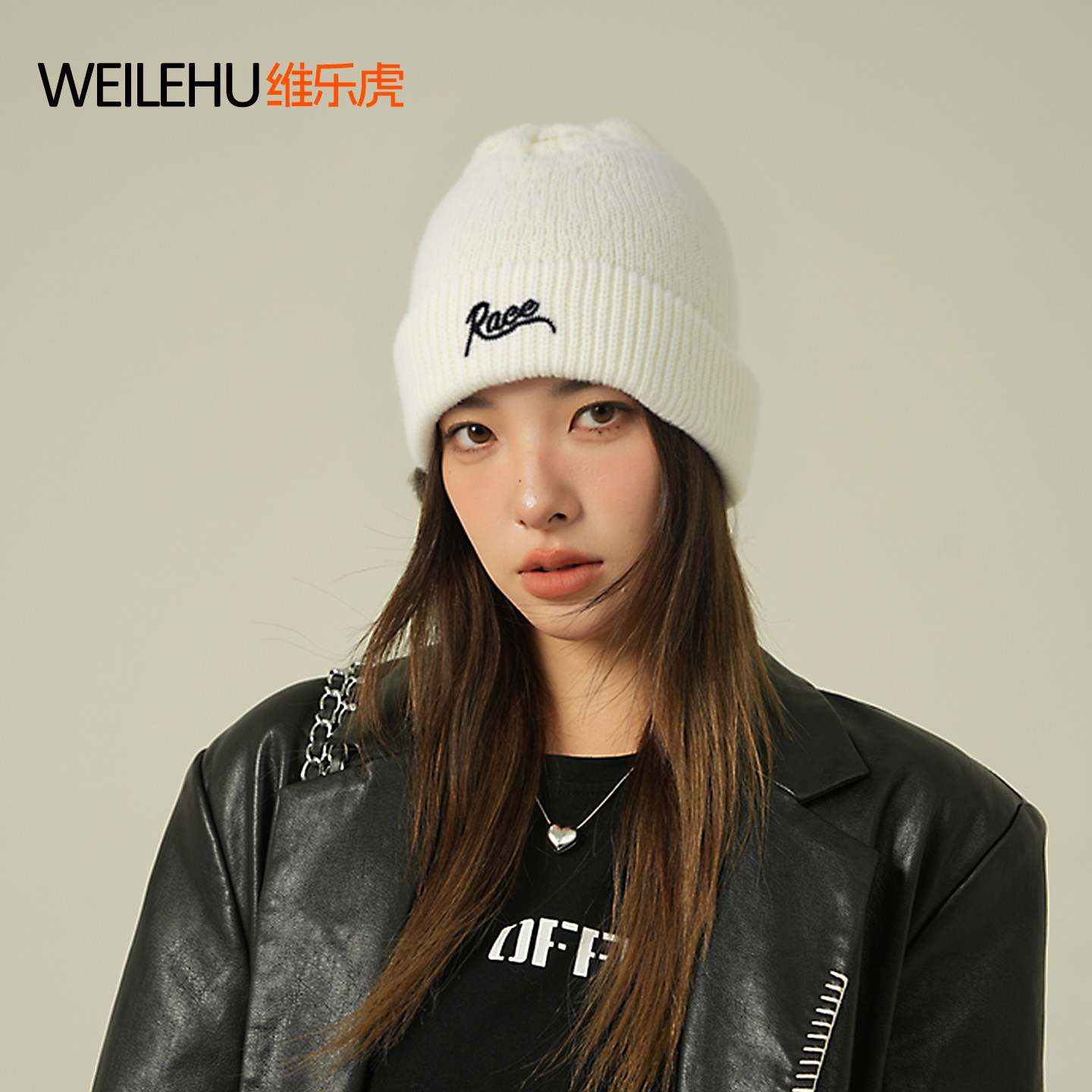 针织帽毛线帽女2026新款秋冬季大头围显脸小月子冷帽保暖加厚护耳