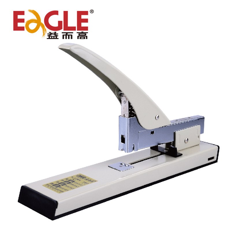 益而高订书机 钉书机大号订重型订书机厚层100页订书器财务办公用