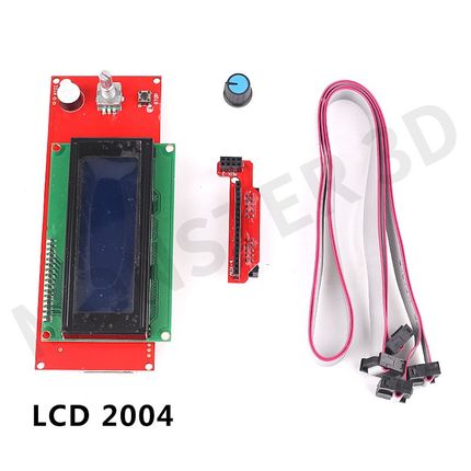 3D打印机配件 RAMPS1.4 LCD 12864 液晶控制屏 中文字库 smart co