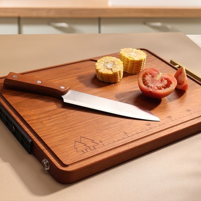 南美花梨木整木菜板双面家用砧板实木切菜板厨房案板不易发霉开裂