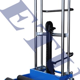 ETU易梯优,脚踏式卷膜升高车,卷筒堆高车