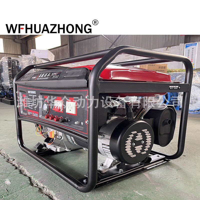 家用汽油小功率8 10千瓦发电机组  移动工地8 10KW汽油发电机组