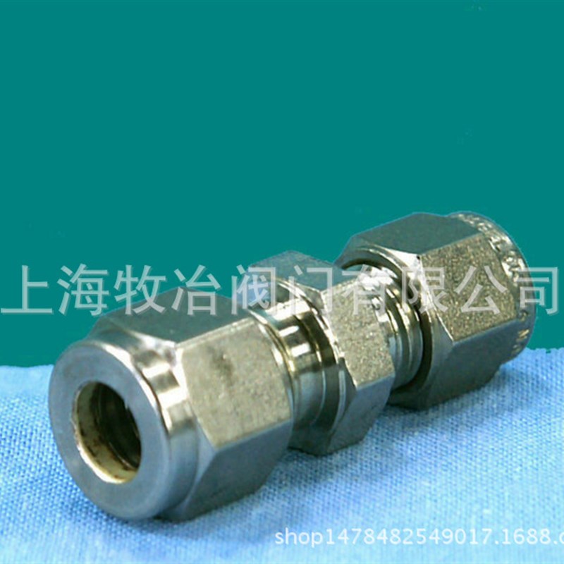 美国swagelok世伟洛克SS-8M0-6-6M卡套接头 部分库存 不锈钢直通