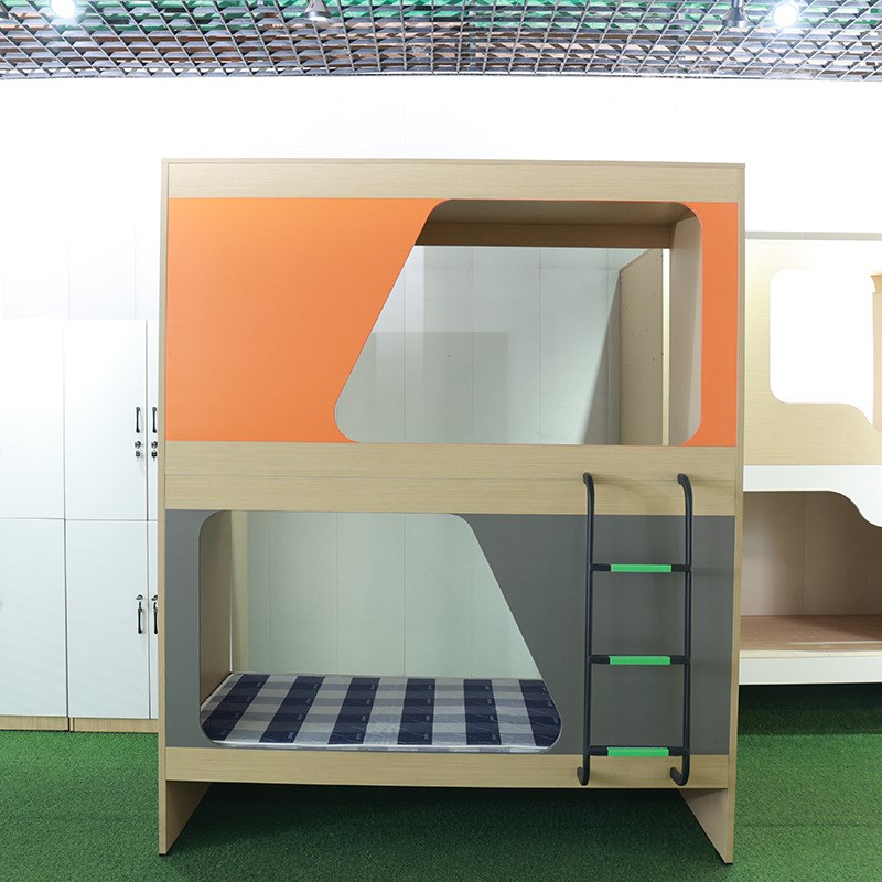 民宿酒店公寓床学校宿舍全包上下床厂太空舱床青年旅舍实木双层床