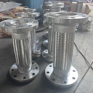 大口径波纹管 软连接 厂家生产耐高温304不锈钢金属软管 法兰式