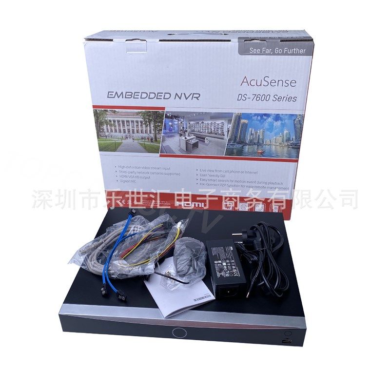 DS-7616NXI-K2 16-ch 1U K Series AcuSense 4K NVR 海康原装英文