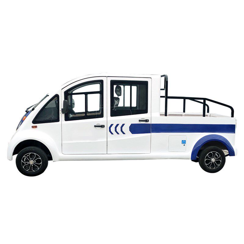 电动四轮汽车巡逻车城市治安电动皮卡车新能源电动观光小货车