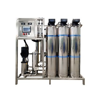 1.0t不锈钢单级反渗透大型工业纯净水器去离子纯化水处理系统装 置
