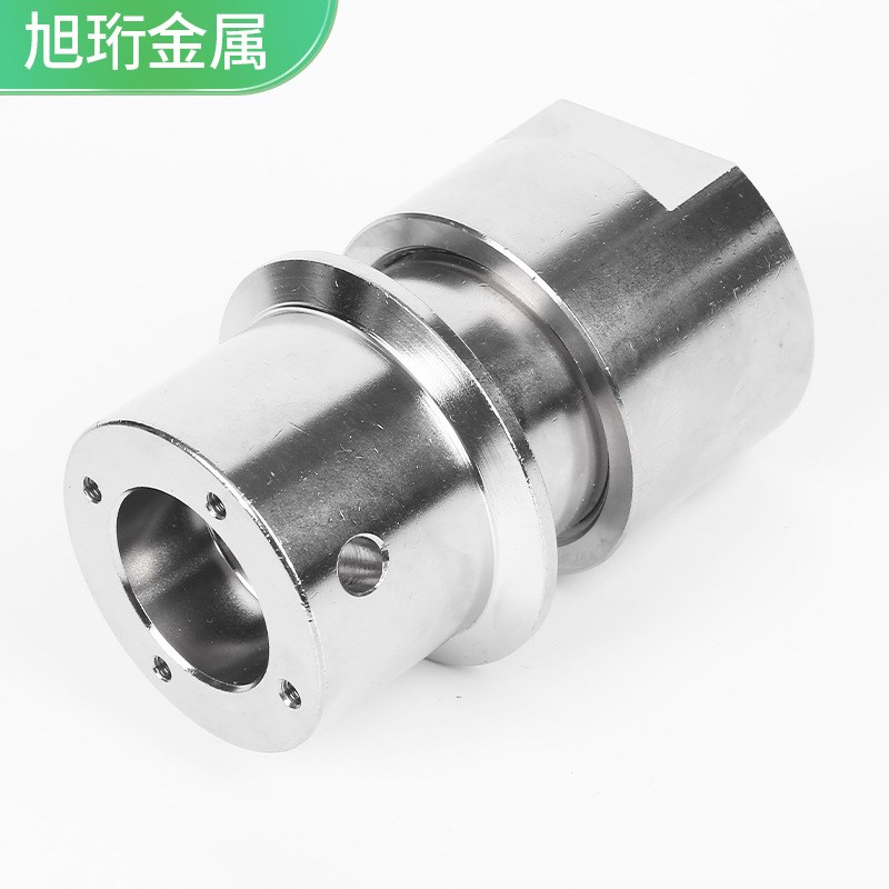 不锈钢光轴加工制作非标光杆导杆圆柱销子数控车床加工铣键槽打孔