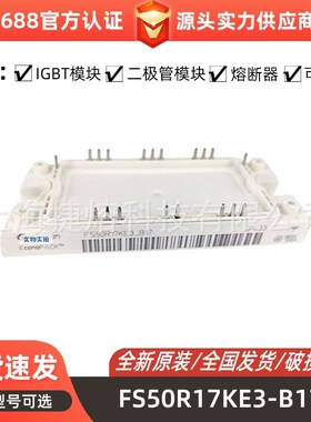FS50R17KE3-B17 FS75R12KT3G FS100R07N3E4全新原装功率IGBT模块