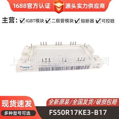 FS50R17KE3-B17 FS75R12KT3G FS100R07N3E4全新原装功率IGBT模块