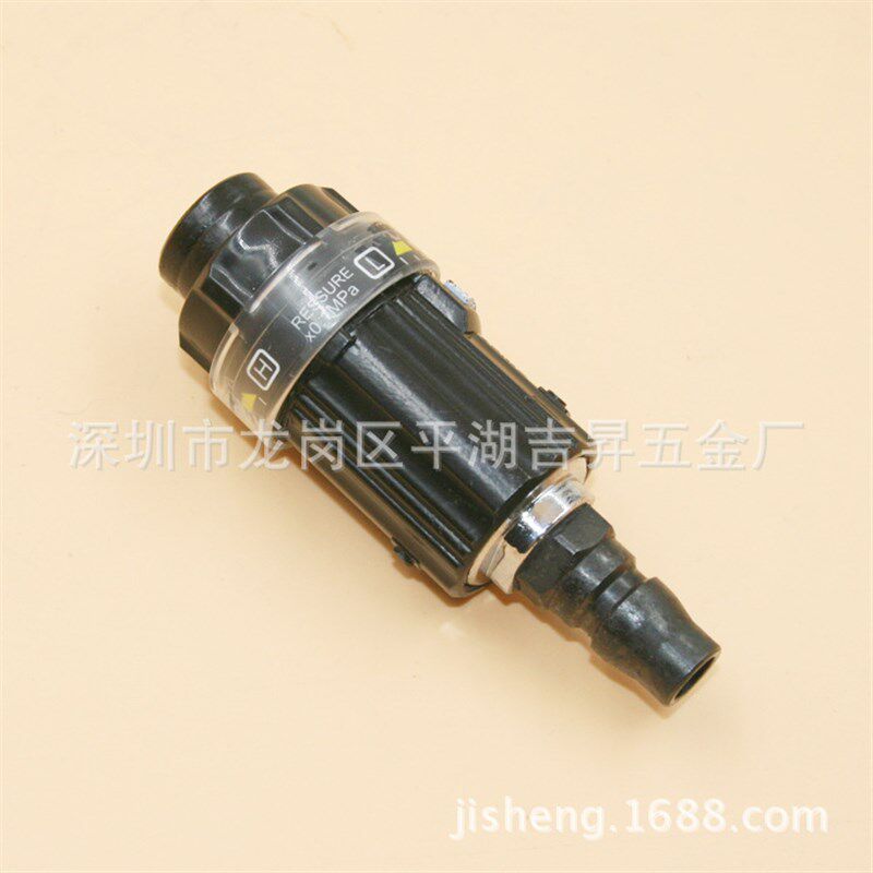 速豹SUBAO气动调速开关 风量调节阀门含20pm快速接头12mm内丝2分