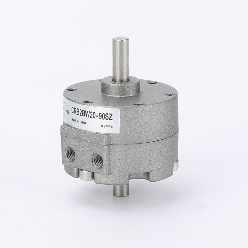 旋转气缸CRB2BW10/15/20/30/40-90S/180S/270度 单叶片式旋转摆动
