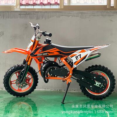 49cc迷你越野汽油摩托车跑车机车ABL儿童小越野山地摩托车小型车