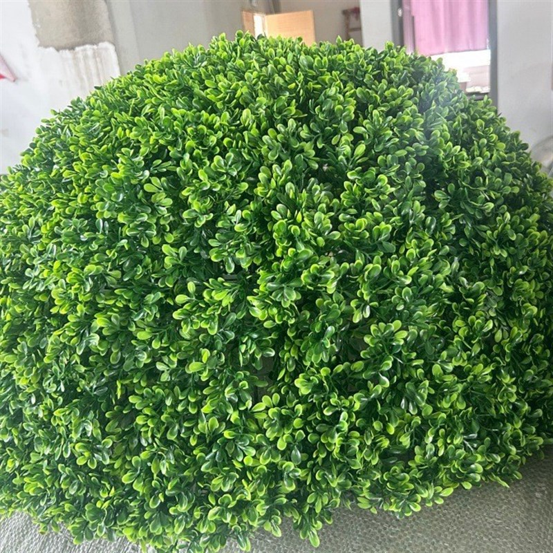 仿真黄杨梅草草球仿真塑料草球装饰仿真米兰草球黄杨草球井盖遮挡